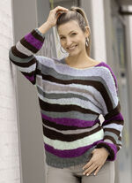 Pullover in Garnmix 