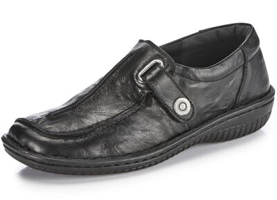 ELENA EDEN, bequeme Damen-Slipper, Weite G, mit herausnehmbarem Fussbett 