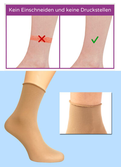 Lollipop-Socken, 6er-Pack 