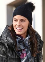 M&uuml;tze mit dezenten Glitzersteinchen 