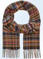 Ansprechender karierter Schal 