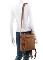 Laurina Rucksack aus Vollrind-Nappaleder COGNAC