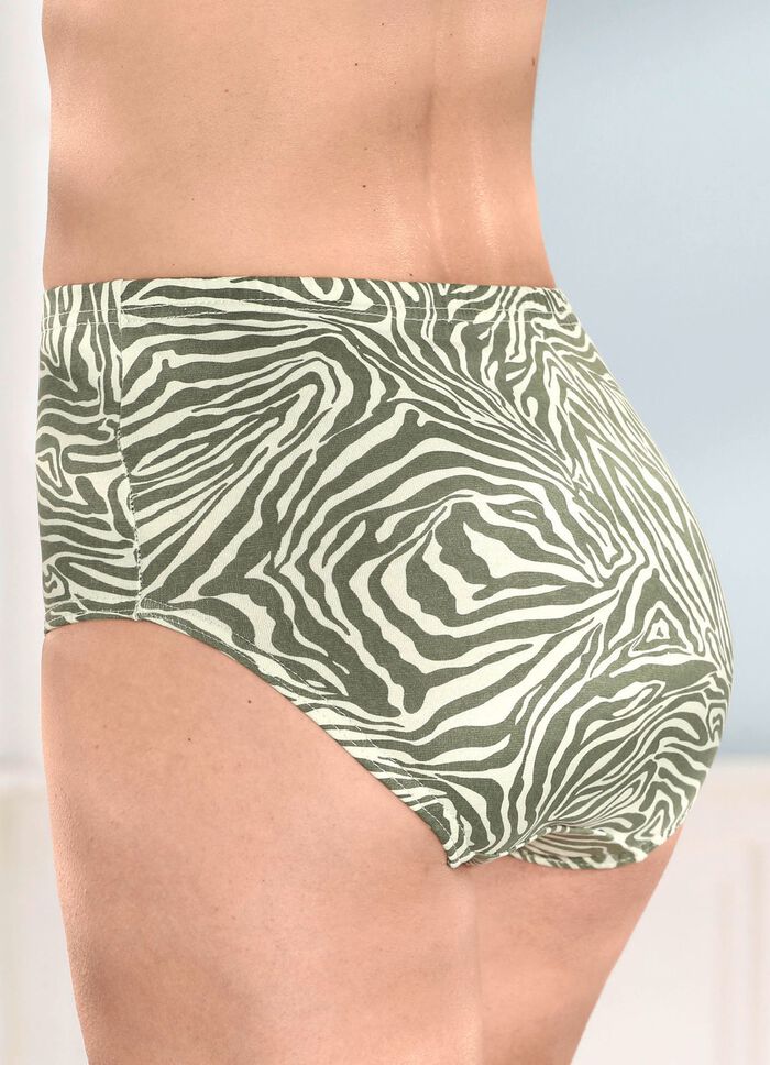 Sechserpack Slips mit Gummizug im Bund 