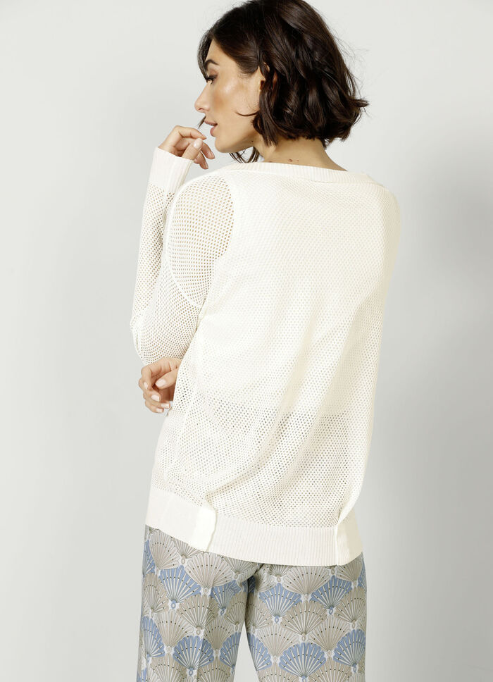 Pullover in Feinstrick 