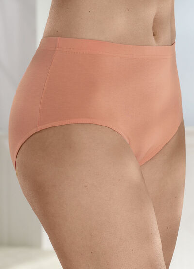 Viererpack Slips mit Gummizug im Bund 