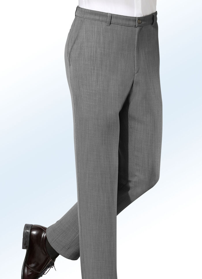 «Klaus-Modelle»-Hose in 3 Farben MITTELGRAU