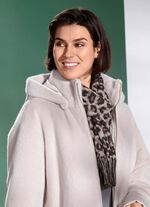 Schal mit Raubtierfell-Dessin 