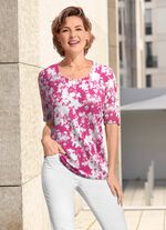 Shirt mit Floraldessin 