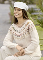 Pullover mit Norwegermuster 