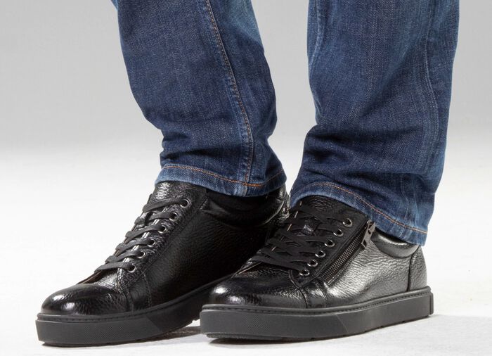 GINO GALANTE, klassische Herren-Sneaker, mit herausnehmbarem Fussbett 