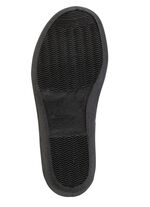 Bequeme Damen-Hausschuhe, Weite H, aus floral bedrucktem Meshmaterial 