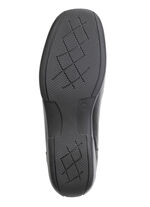 ELENA EDEN, klassische Damen-Slipper, mit herausnehmbarem Fussbett SCHWARZ-BRAUN