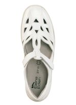 ELENA EDEN Slipper mit luftigen Durchbr&uuml;chen PERLWEISS