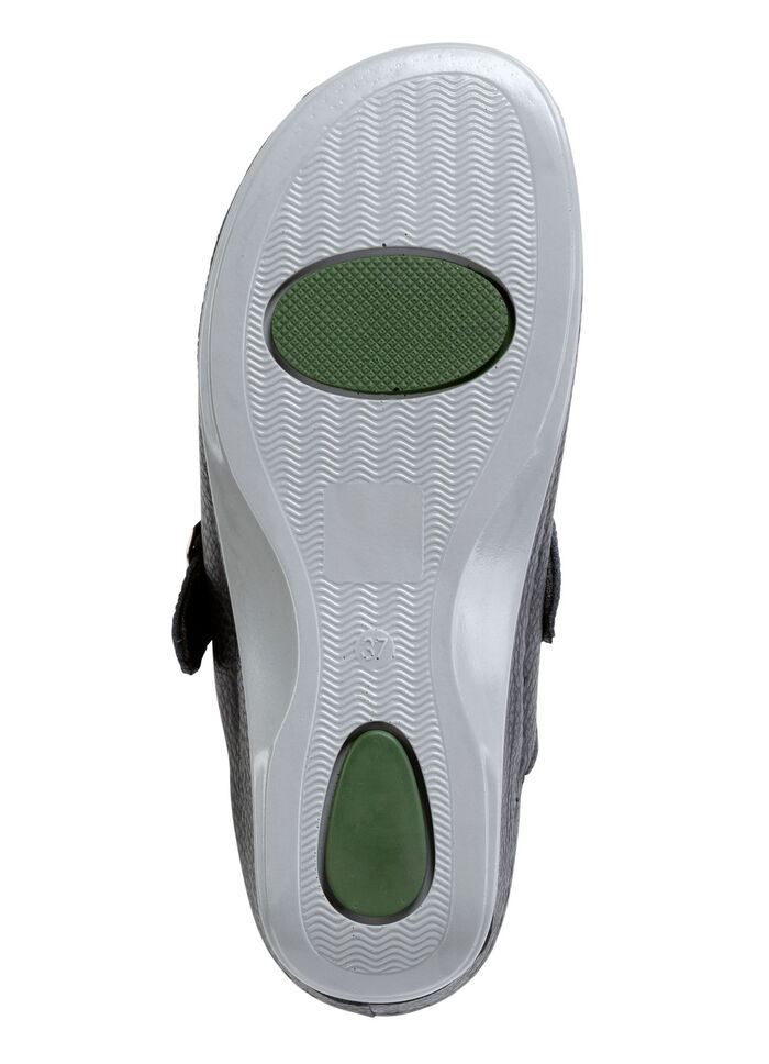 Mubb, klassische Damen-Clogs, Wete H, mit herausnehmbarem Fussbett SCHWARZ