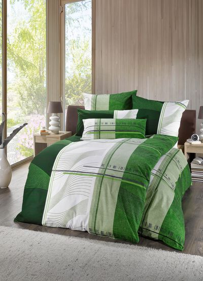 Soft-Biber Bettw&auml;sche-Garnitur 