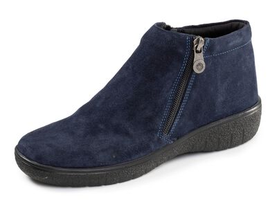 ELENA EDEN, bequeme Damen-Boots, Weite G, mit herausnehmbarem Fussbett 