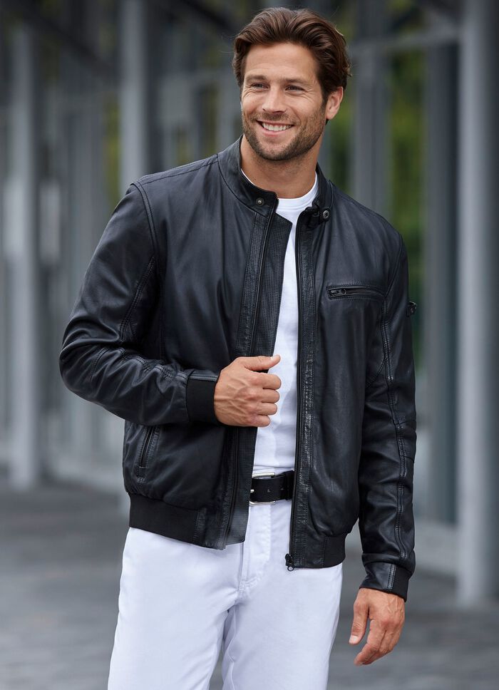 Lederblouson von &laquo;Cabrini&raquo; 