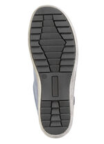 ELENA EDEN, bequeme Damen-Schnürschuhe, Weite H, mit herausnehmbarem Fussbett JEANS