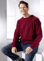 Sweatshirt von «Milano Italy» BORDEAUX