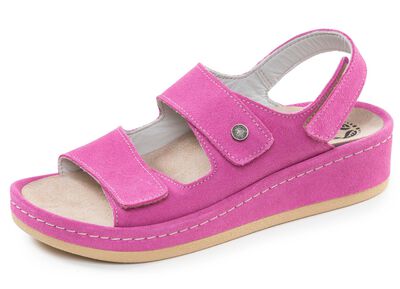 Mubb, bequeme Damen-Sandalen, Weite H, mit herausnehmbarem Fussbett 