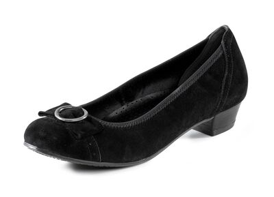 Andrea Conti, schicke Damen-Pumps, mit Gummizug 