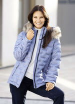 Funktionsjacke mit geklebten Kammern BLEU