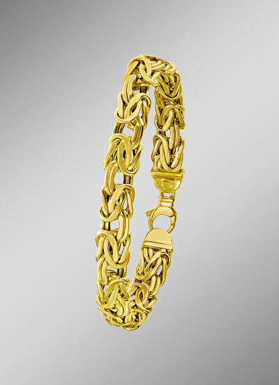 Königsketten-Armband aus Gold 