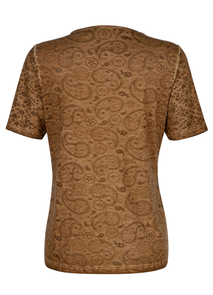 Shirt mit Netzeinsätzen 