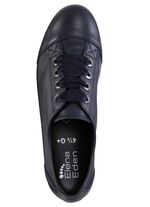 ELENA EDEN Schn&uuml;rschuh aus bestem Kalbleder DUNKELBLAU