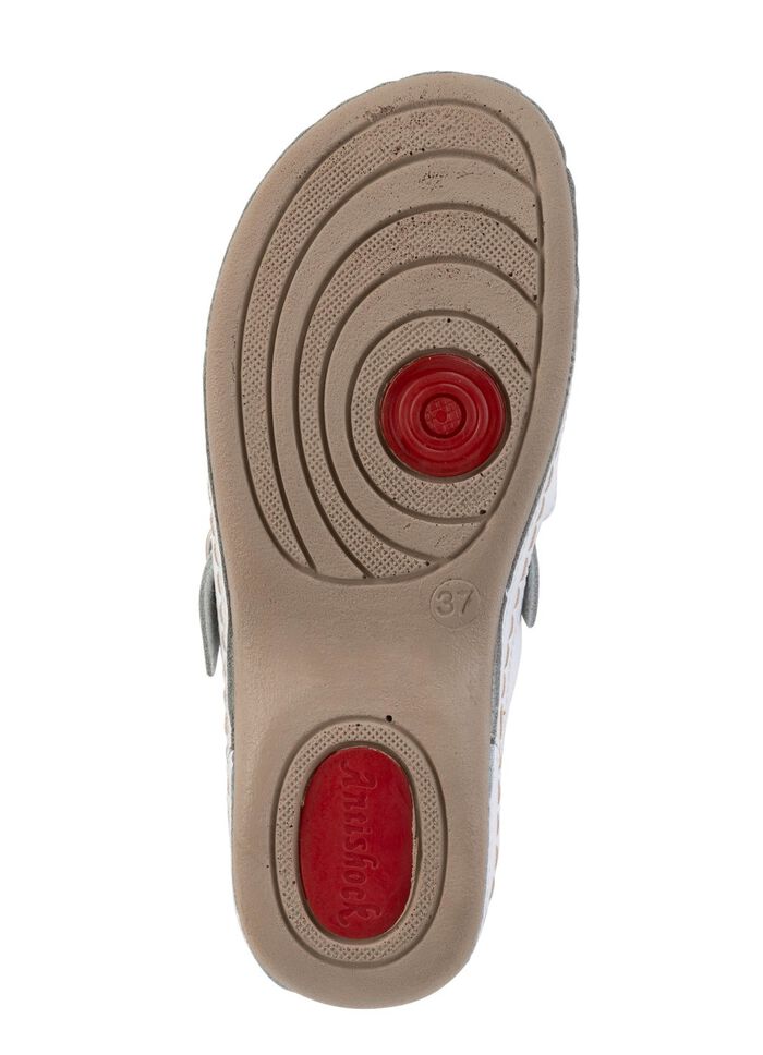 ELENA EDEN, sommerliche Damen-Clogs, Weite G, mit verstellbarer Schliesse 