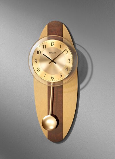 Wanduhr mit Funkuhrwerk 