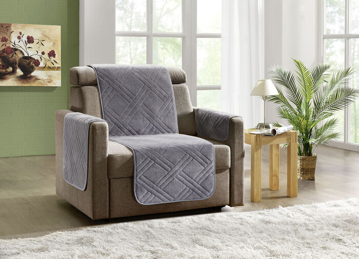 Wohnaccessoires mit Bandeinfassung SILBER