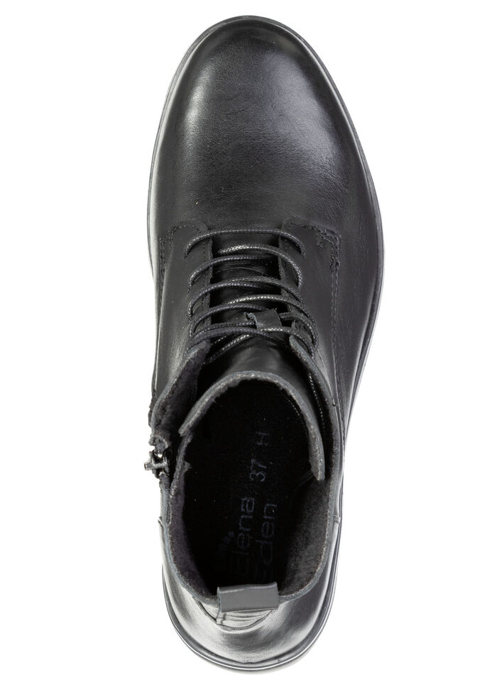 ELENA EDEN, bequeme Damen-Stiefeletten, Winterschuhe, Weite H, mit herausnehmbarem FußbettELENA EDEN, bequeme Damen-Stiefeletten, Weite H, mit herausnehmbarem Fussbett SCHWARZ