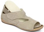Waldl&auml;ufer, bequeme Damen-Sandalen, Weite H, mit herausnehmbarem Fussbett SAND