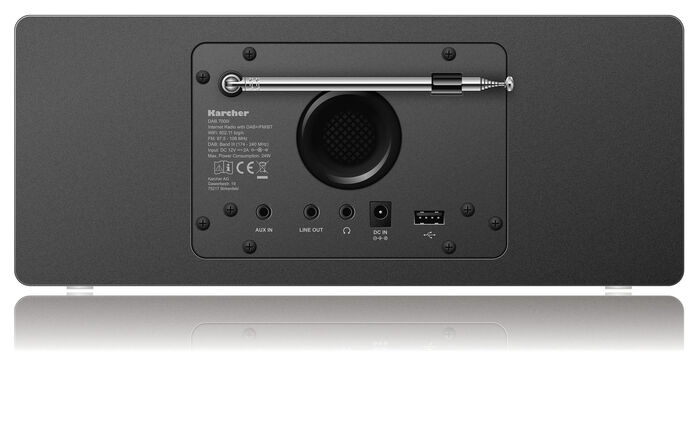 «Karcher» DAB 7000i Internetradio mit WLAN 