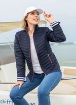 Jacke mit Reißverschlussleiste MARINE