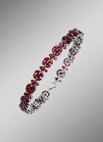 Attraktives Armband mit Granat 