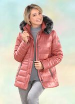 Jacke mit abnehmbarer Kapuze 