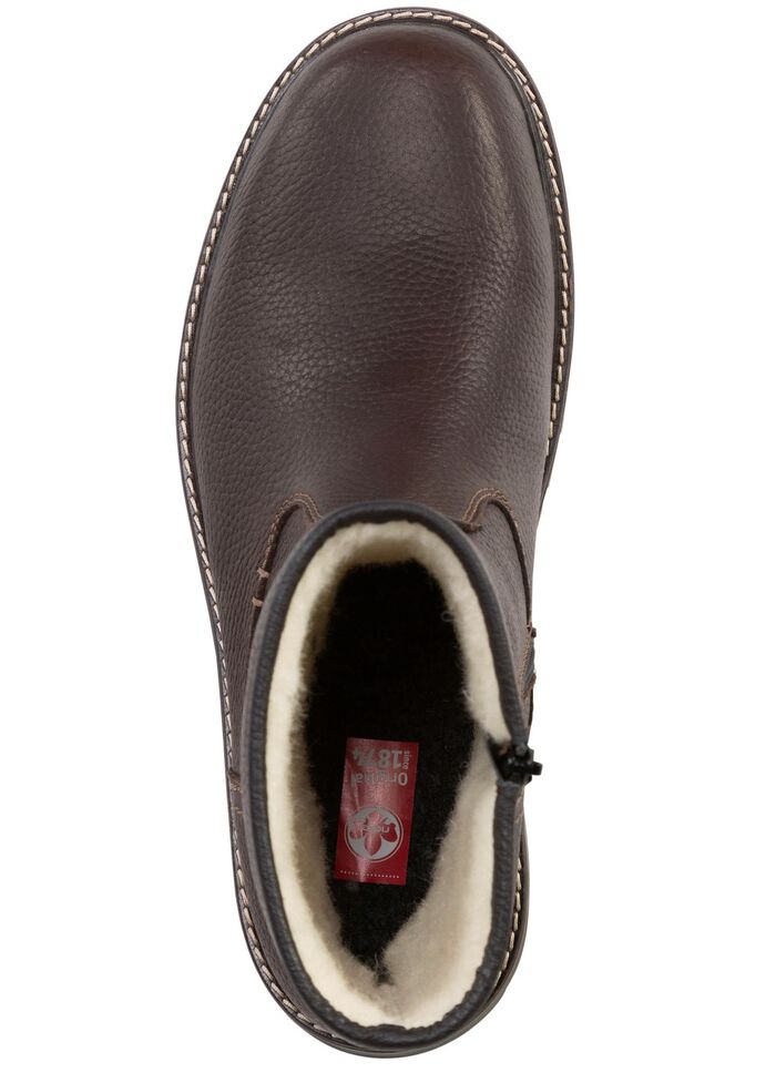 Rieker Stiefel aus Nappaleder DUNKELBRAUN