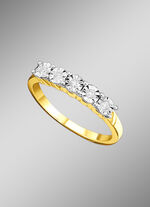 Damenring mit Brillanten 