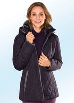 Jacke mit seitlicher L&auml;ngssteppung 