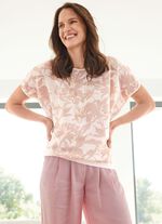 Pullover mit edlem Jacquard-Dessin 