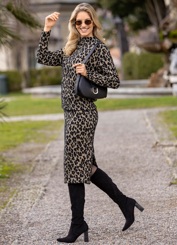 Rock in Strick-Optik 