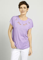 Shirt mit modischen Cut-Outs 