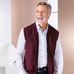 Gilet mit durchgehendem Reissverschluss in 4 Farben 