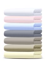 Antibakterielles Inkontinenz-Spannbetttuch aus 100% Baumwolle BLEU