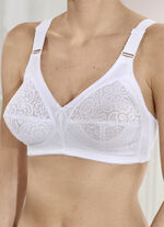 Naturana BH mit Baumwolle WEISS