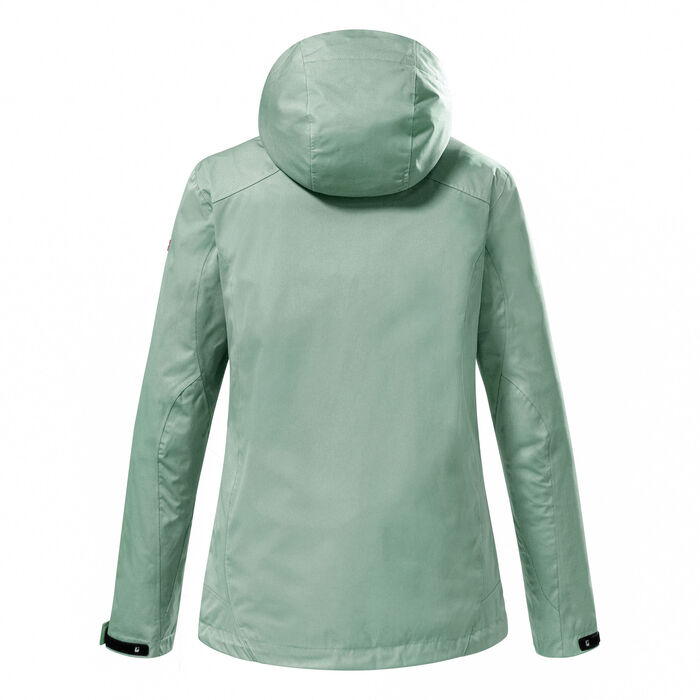 Wasser- und winddichte Damen-Funktionsjacke PISTAZIE