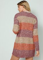 Strickjacke in Garnmix 
