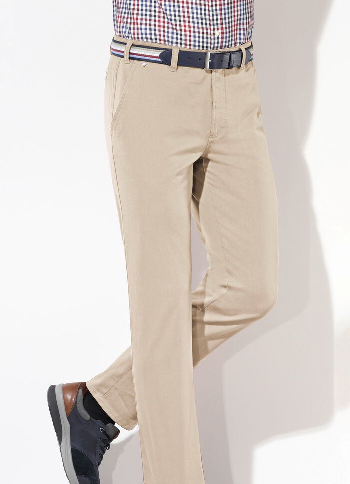 &laquo;Br&uuml;hl&raquo;-Hose mit G&uuml;rtel in 3 Farben KITT